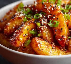 Potato honey chilli