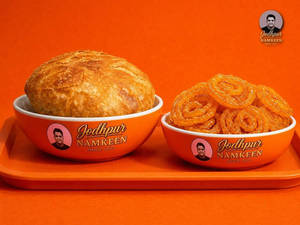 Pyaaz Kachori + Kesar Jalebi Combo