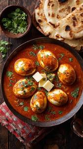 Egg butter masala