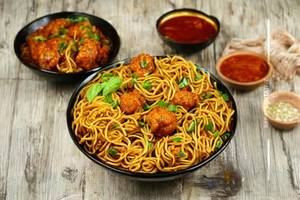 Chicken Manchurian Noodles