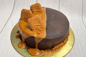 Biscoff Pure Chocolate Truffle Cake (600 G)