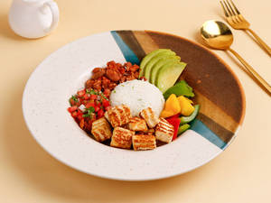 Grilled Paneer Rice Bowl