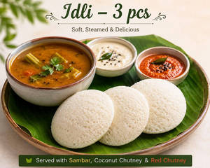 Idli (3 Pcs)