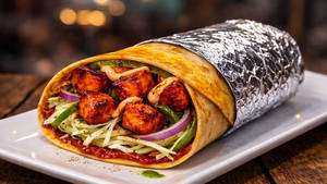 Tandoori Chicken Temptation Wrap