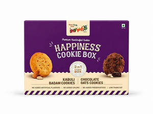 2 In 1 Kabuli Badam Cookies,ch. Oats Cookies 375 Gm