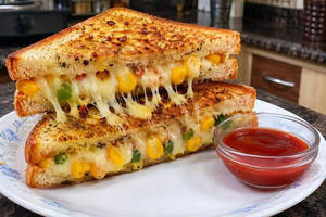 Cheese Corn Sandwich