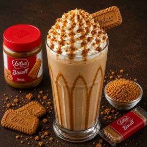 Biscoff milkshake