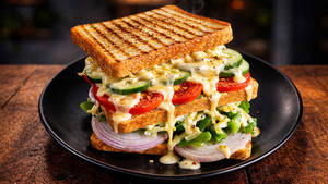 Cheesy Veggie Griller Toast