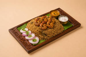 Prawns biryani