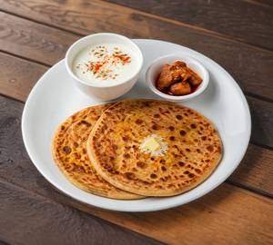 Aloo Paratha&Dahi