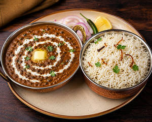 Dal Makhni With Dum Ka Chawal