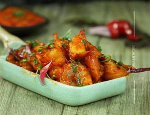 Chilli Garlic Potato Shotz