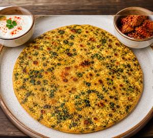 Methi Paneer Paratha