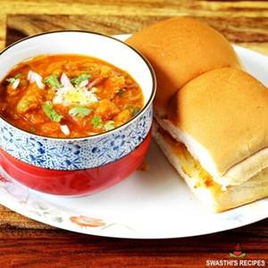 Pav Bhaji + 2 Butter Pav