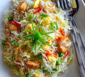 Chicken egg fry-rice