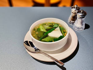 Veg Garlic Chilli Coriander Soup