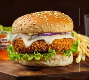 Cheesy Chicken Burger