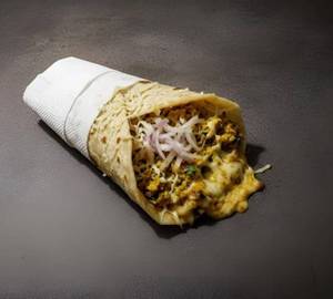 Double Anda Bhurji Cheese Roll