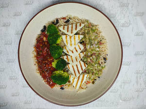 Loaded Mexican Burrito Rice Bowl
