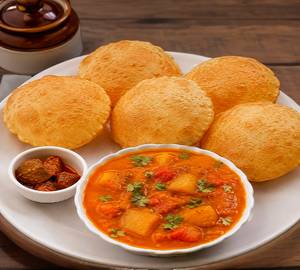 Puri Aloo ( 5 Pcs )