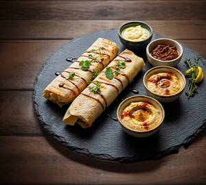 Chicken kebab roll