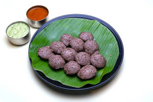 Ragi Button Idly ( 12 Pcs )