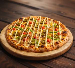 Paneer Tandoori Burst Pizza [8 inches]