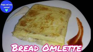 Mayonnaise bread omelette 