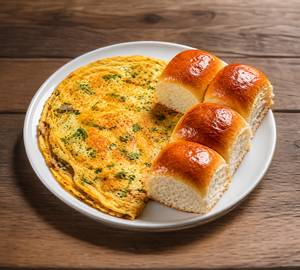 Double egg omelette  [4 pav]