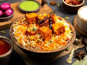 Paneer Tikka Biryani