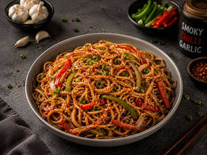 Smoky Chilli Garlic Noodles