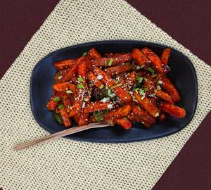 Honey chilli potato