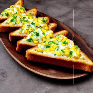 Corn Cheese Toast