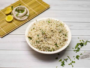 Jeera Garlic Rice
