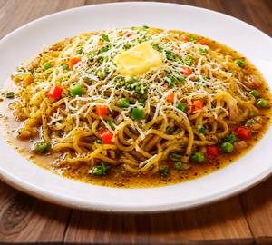 Vegetable cheese masala maggi