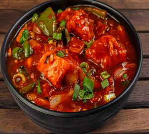 Paneer Chilli Gravy ( Half )
