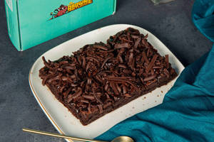 Eggless Mini Overloaded Brownie Box