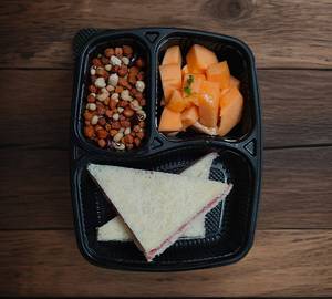 Papaya ,  Bread Jam , Mix Boiled Chana