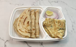 Parotta & Double Omelette Combo