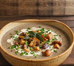Cream of mushroom veg soup
