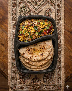 Egg Dal Tadka+3tawa Roti
