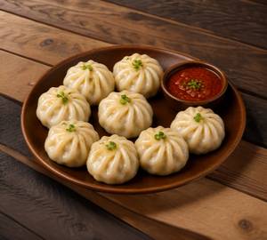 Paneer Steamed Momos (8 Pieces )