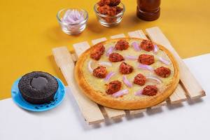 Chicken & Onion Pizza and Chocolava Combo