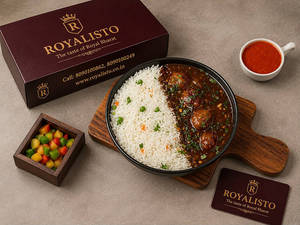 Rice With Veg Manchurian Bowl