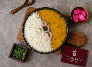 Dal Arahar Fry With Rice Bowl