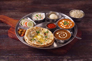 Butte- Naan Thali