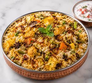 Veg Hyderabadi Biryani