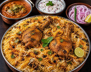 Chicken Kalmi Biryani