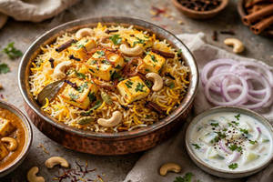 Cashew Paneer Biryani