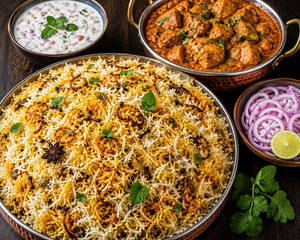 Boneless Chicken Biryani Curry